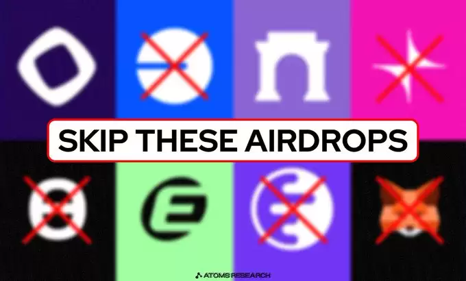 99%的空投都是浪费时间,这5个热门项目就别花心思了