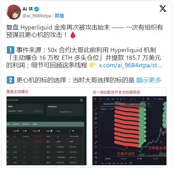 JELLYJELLY卖空事件:迷因币操纵导致Hyperliquid金库浮亏千万美元