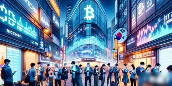 Upbit交易量超韩国股市!加密货币高热度暗示比特币将迎回调?