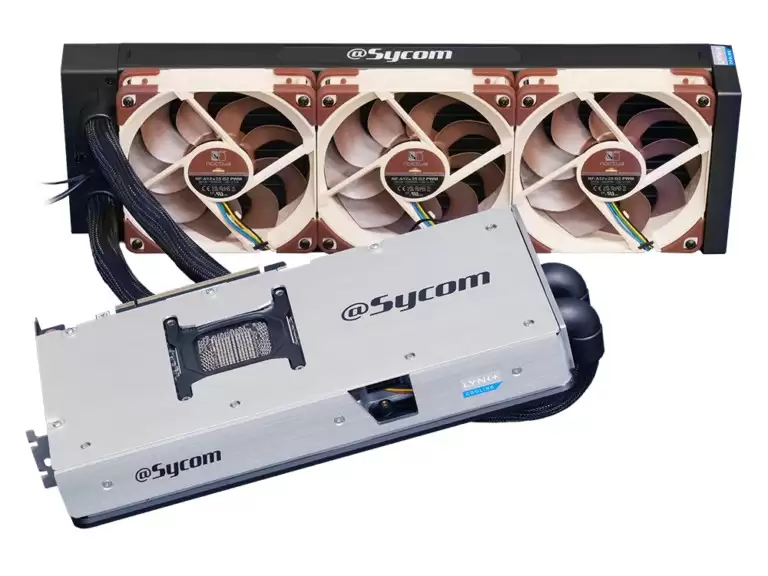 Sycom 正式推出 LYNK+ 水冷散热 GeForce RTX 5090 显卡