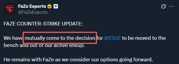 Thorin炮轰FaZe变阵内幕：EliGE成替罪羊？波兰新星jcobbb背后竟是熟人交易！
