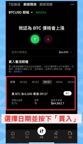 比特币期权是什么？操作教学、设定,手把手教你操作OKX比特币期权