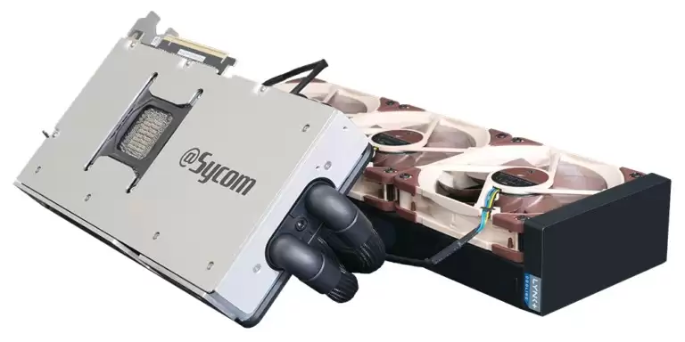 Sycom 正式推出 LYNK+ 水冷散热 GeForce RTX 5090 显卡