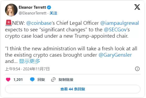 川普胜选后XRP诉讼会在今年结束吗？瑞波币有可能突破1美元吗？