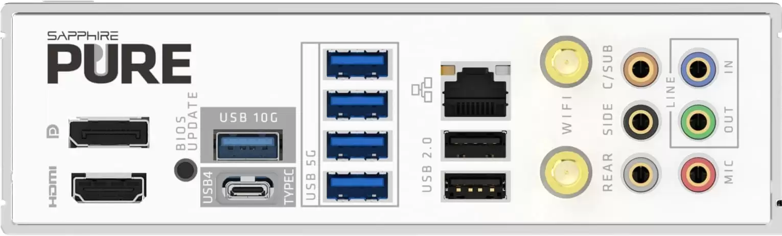 蓝宝石PURE 极地X870A WIFI 7主板外观、规格曝光，白银灰设计