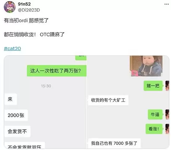 Fractal Bitcoin重燃BTC生态热度 CAT20价值几何？