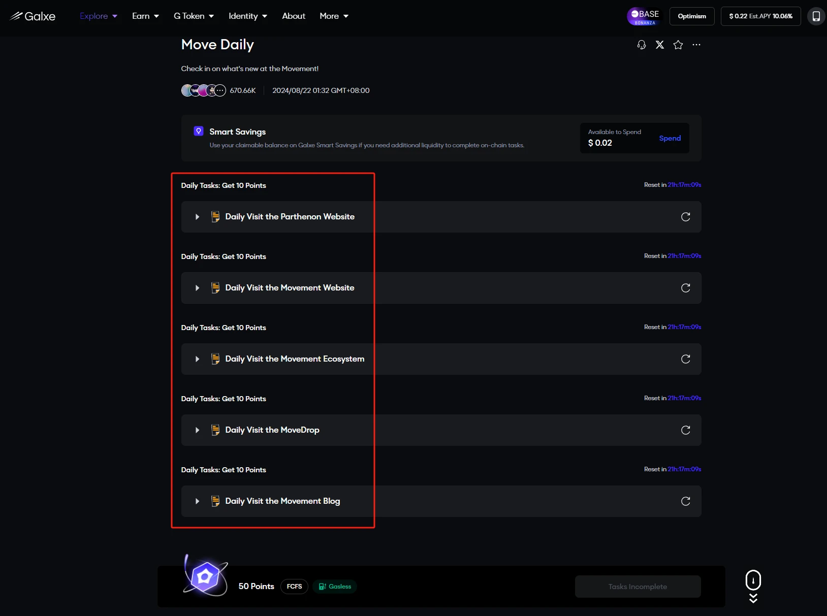 本周值得重点关注并参与空投交互的项目(Azuki /Corn/Movement/Open Loot)