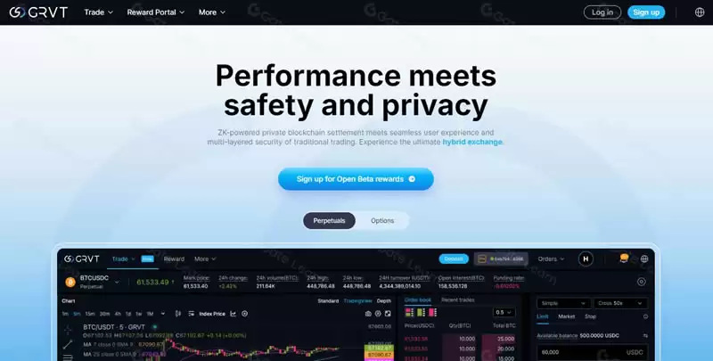 什么是GRVT交易所?一文读懂首个ZK驱动的混合交易所
