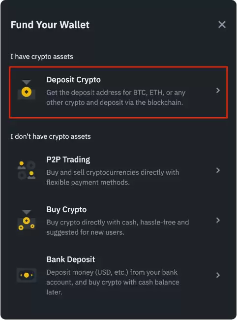 如何充值资金至币安?币安C2C充值/买币/提现全教程