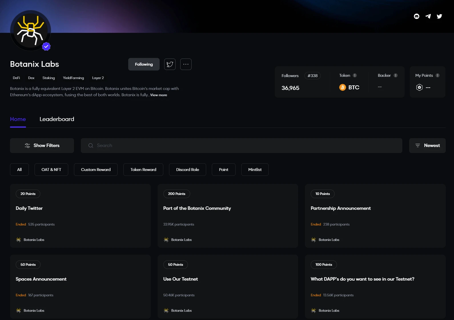 一文盘点近期值得交互的十大潜力BTC生态项目(附详解教程)