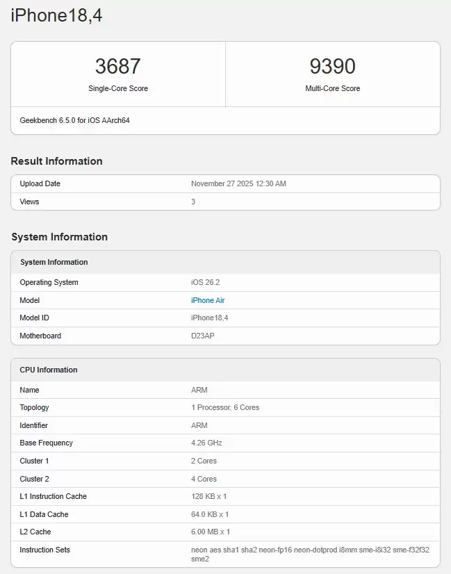 主动散热解封苹果 A18 Pro 满血性能:iPhone 16 Pro Max 多核跑分超 iPhone Air