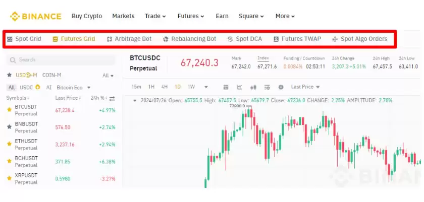什么是币安交易机器人?如何访问?币安交易机器人优势、类型介绍