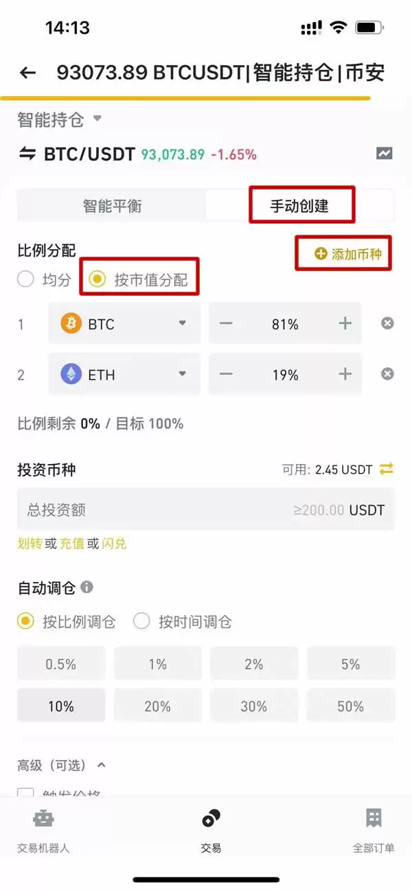 币安智能持仓是什么?操作设定教学、优点与风险介绍