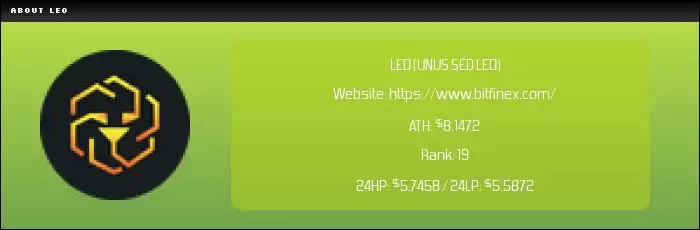 LEO币价格预测2025-2050年:LEO币未来如何?值得投资吗?