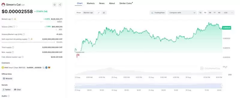 五天暴涨十倍,Cat是BNB meme下一个龙头币吗?