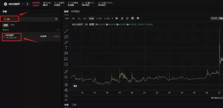 HC币怎么买卖交易？HC币买卖交易最新教程
