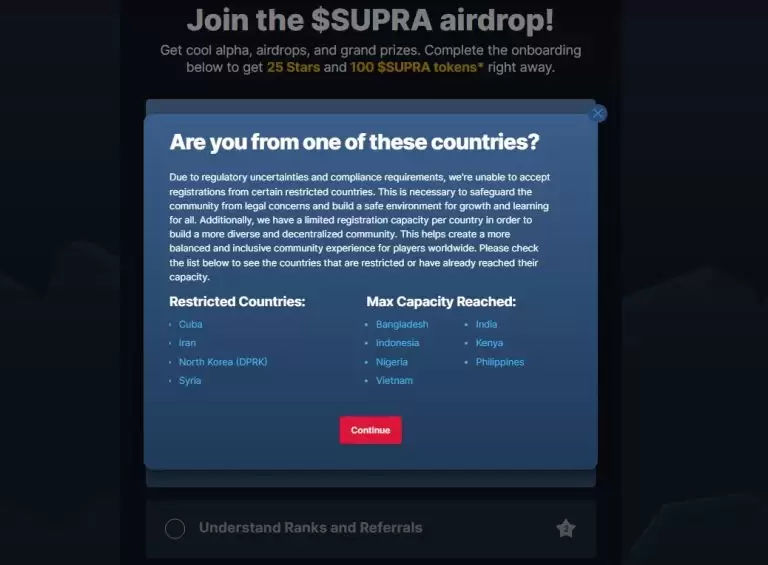 SUPRA代币空投指南:如何领取免费的$SUPRA币