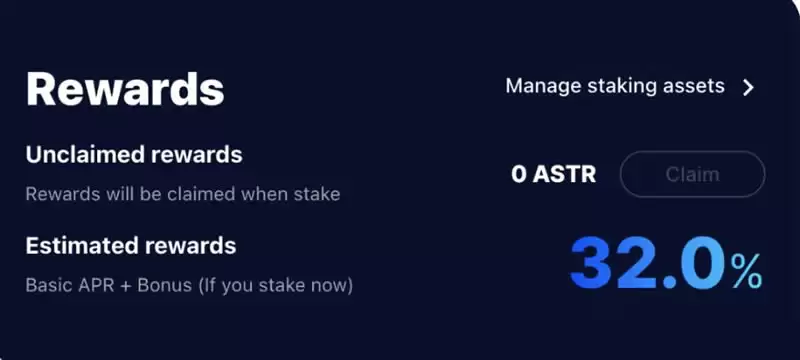 Astar质押原理、收益拆解、空投项目及策略 & 操作保姆级攻略