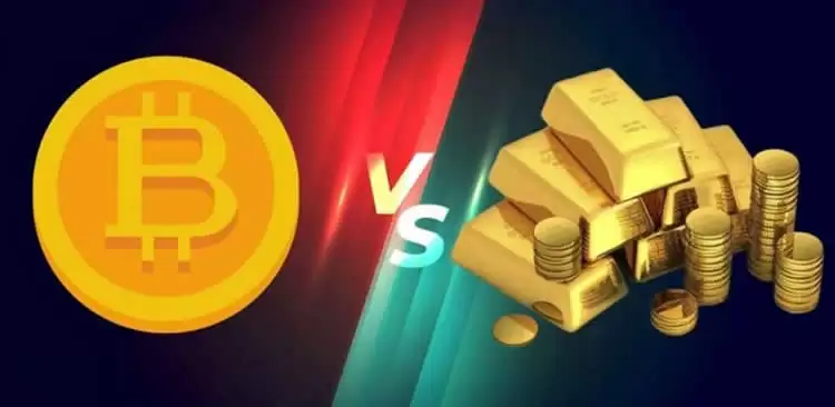 现在比特币跟黄金的走势是不是一样的？
