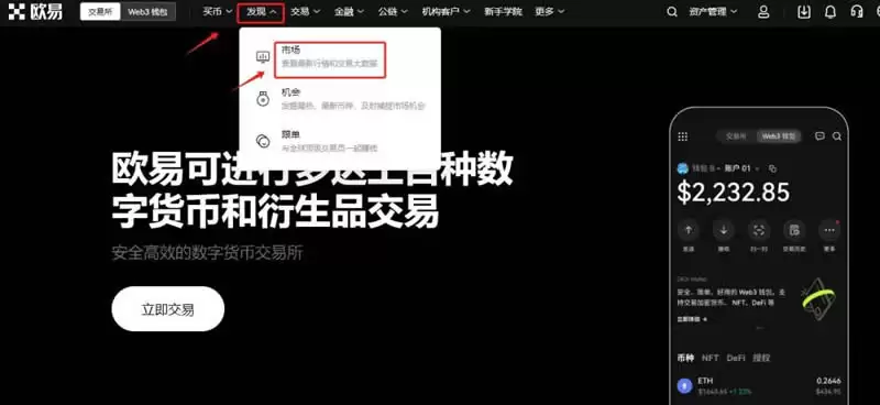 OKX交易数据页面示意图