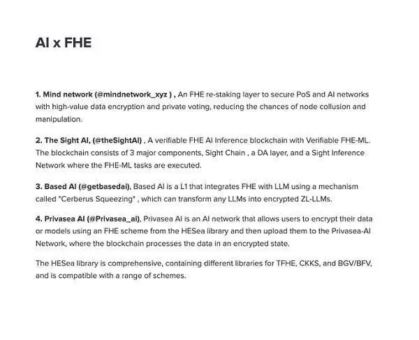 FHE全同态加密是什么?FHE生态项目盘点
