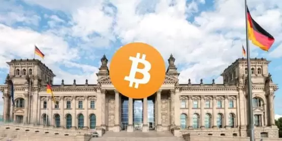 德国政府比特币转移示意图