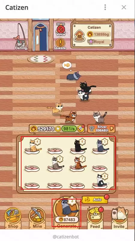 下一个NOTCOIN?解读TON上面的魔性霸榜游戏Catizen