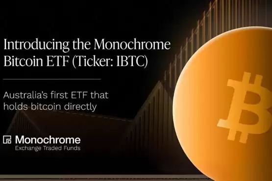 澳大利亚比特币现货ETF上市首日惨淡！IBTC仅净流入1枚BTC