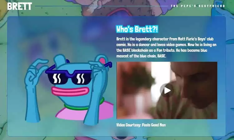 Base迷因币$BRETT是什么?值得投资吗?Brett币价格预测