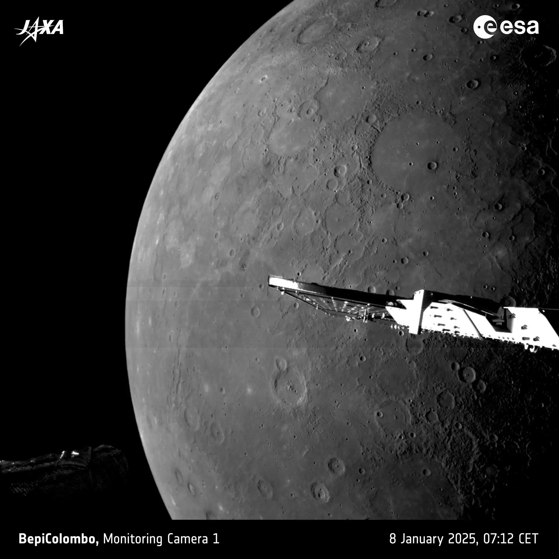 1年倒计时:欧空局探测器BepiColombo明年11月入轨水星