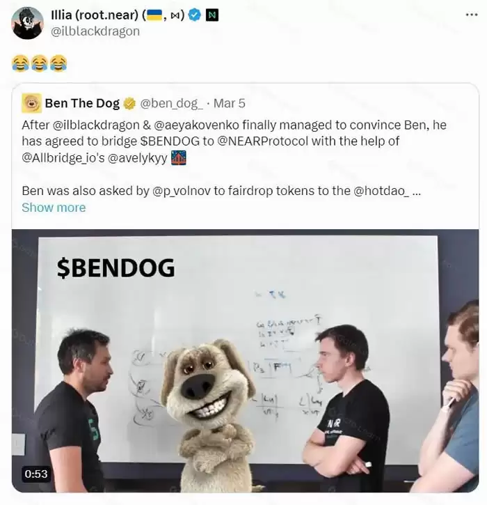 一文读懂Solana生态的迷因币 $BENDOG