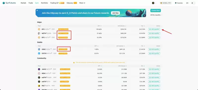 SynFutures潜在空投价值分析和交互策略