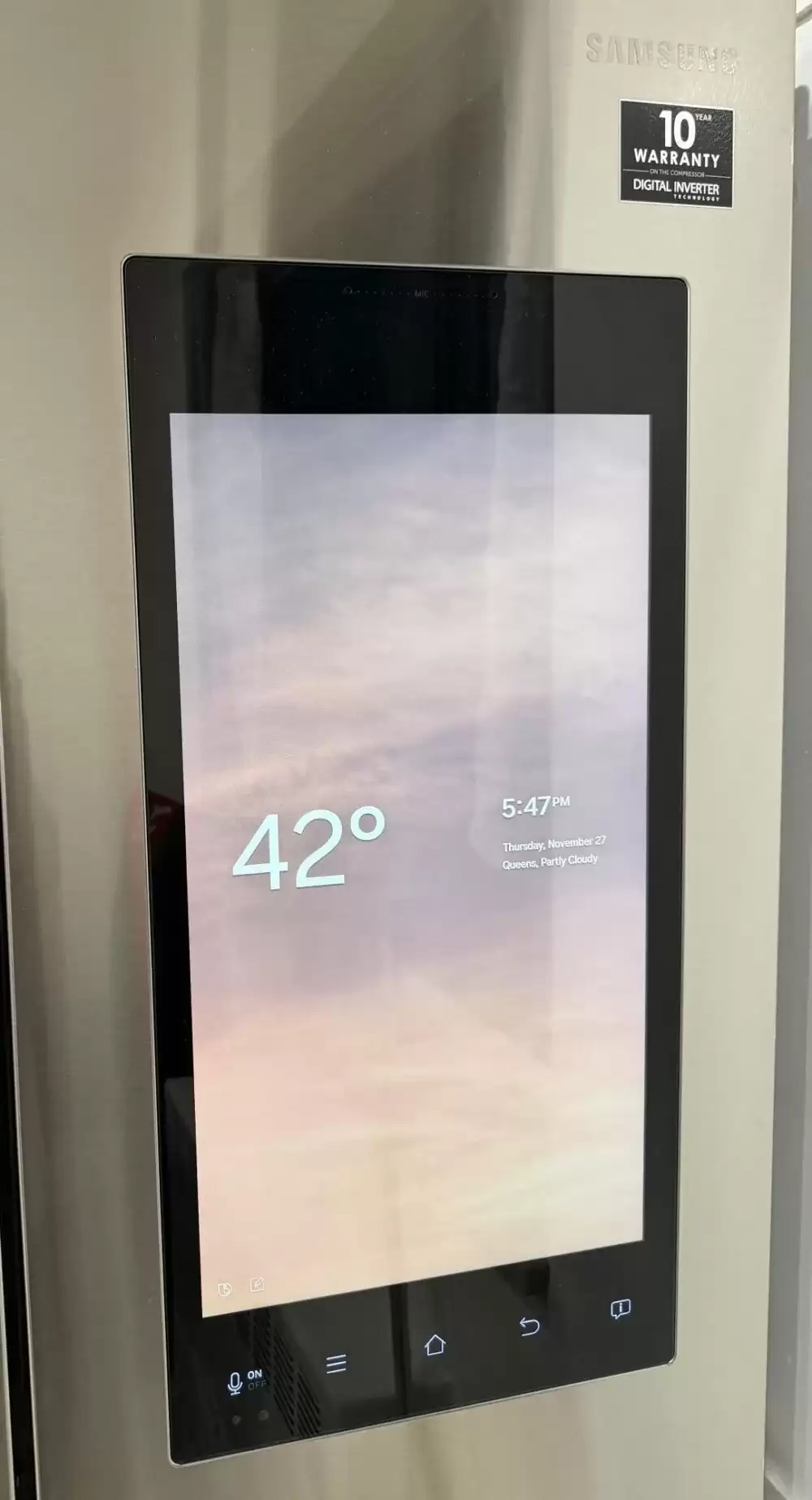 三星妥协：Family Hub 智能冰箱更新关广告不影响天气等小组件