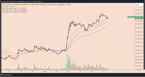 PEPE币价格走势图