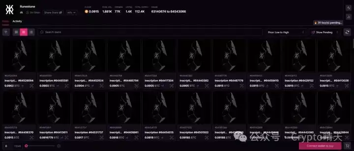 Runestone市场表现