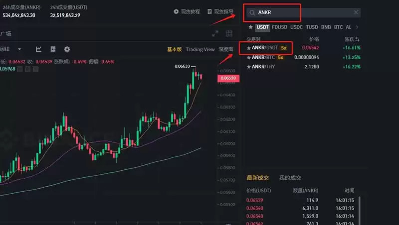 ANKR币如何购买?ANKR币交易所购买操作教程