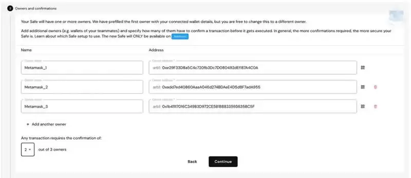 SafeWallet信息确认