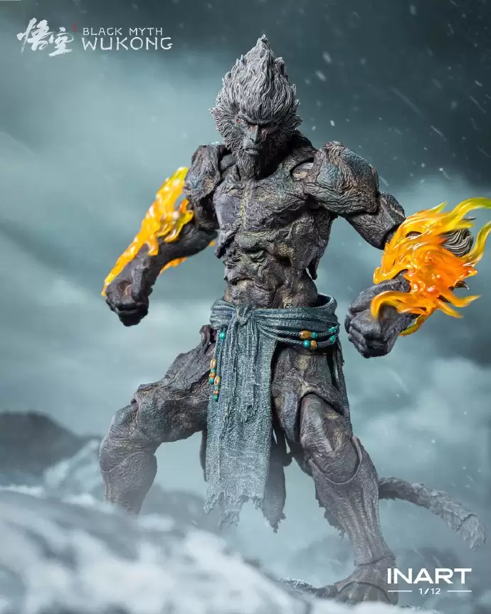 昆仑顶上柱擎天!《黑神话:悟空》石猴手办即将开订