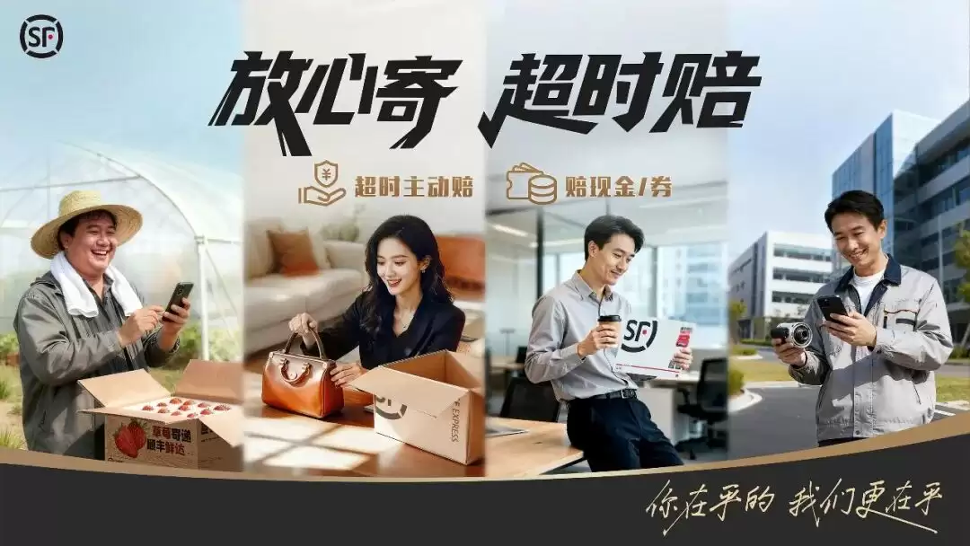 顺丰推超时赔付服务:全国首推10城上线,现金赔付+会员增值补偿