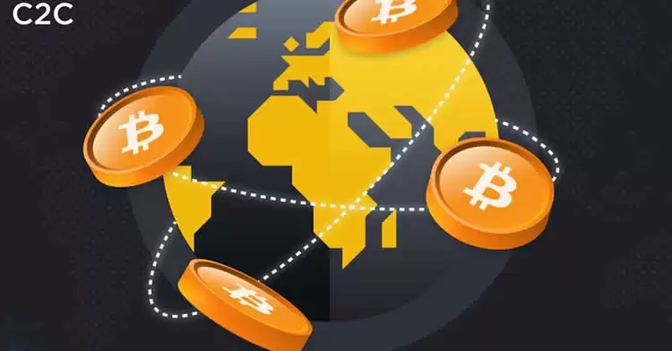 C2C买币模式示意图