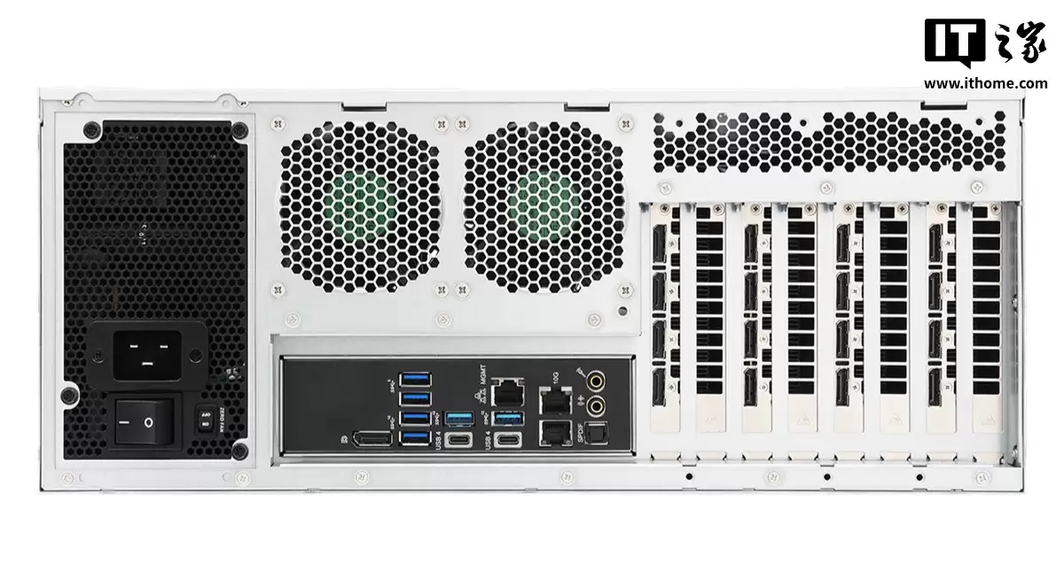 华硕推出 GAI4G-R9700 工作站：AMD 线程撕裂者 Pro 9000/7000 WX 处理器，四路 R9700 Creator 32GB 显卡