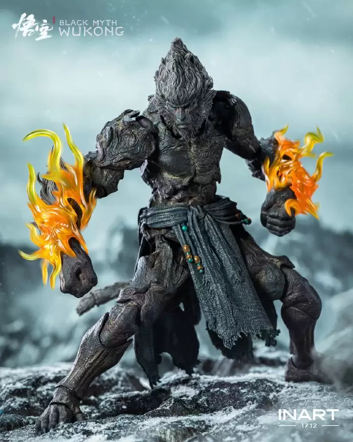 昆仑顶上柱擎天!《黑神话:悟空》石猴手办即将开订