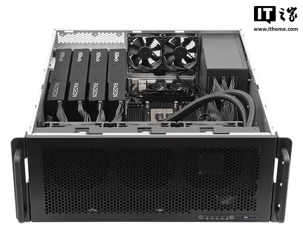 华硕推出 GAI4G-R9700 工作站：AMD 线程撕裂者 Pro 9000/7000 WX 处理器，四路 R9700 Creator 32GB 显卡