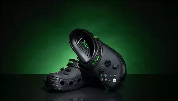 行走的手柄！微软推出限量版Xbox洞洞鞋：要价约570元