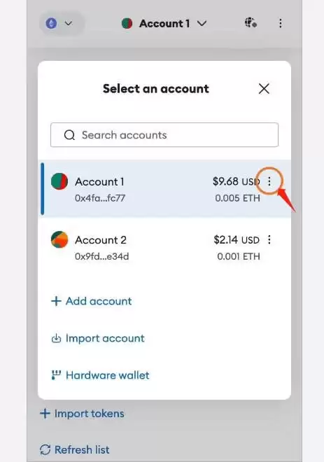 小狐狸wallet怎么导出私钥？小狐狸wallet导出私钥操作教程