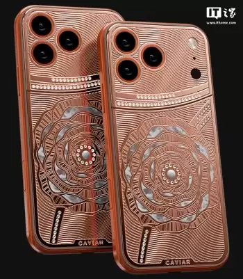 奢侈品牌 Caviar 推出“Secret Love”定制版苹果 iPhone 17 Pro 系列手机,售 1.02 万美元起