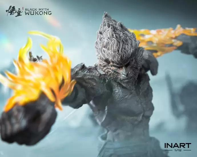 昆仑顶上柱擎天!《黑神话:悟空》石猴手办即将开订