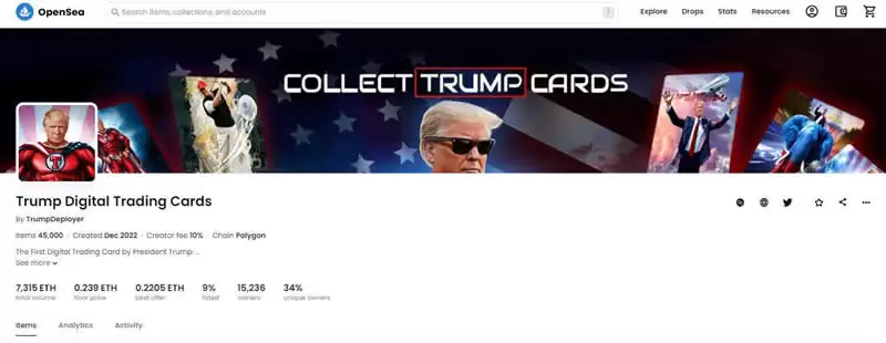 特朗普NFT购买流程介绍