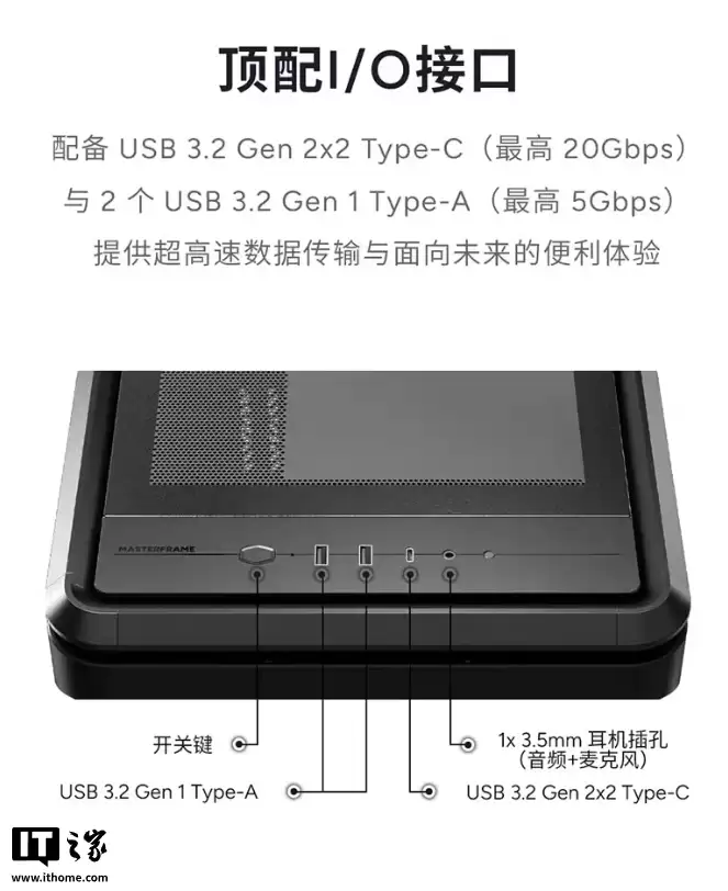 酷冷至尊 MF360 机箱上市：搭载 360° 全景玻璃、手办展示区配备 15.6 英寸 LCD 前屏，首发 1999 元起