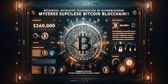 中本聪操作?比特币网络上再度出现了一起神秘交易